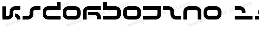 KSDOHBOJZN0 19 00字体转换